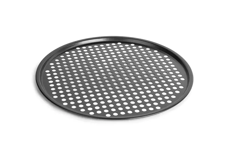 Perforated Non-Stick Pizza Pan – 35.6 Cm Diameter, Oven-Safe To 260°C 1