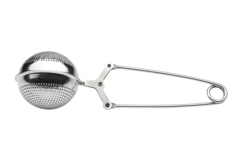 Perforated Stainless Steel Tea Strainer – 5 Cm Diameter, Dishwasher Safe 1