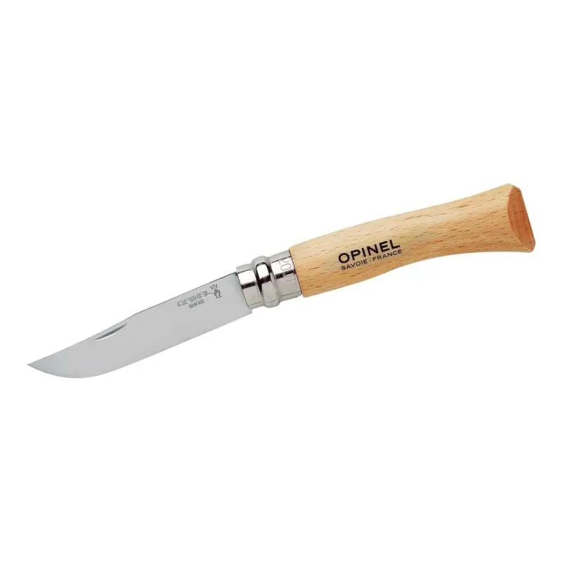 Pocket Knife No. 7 – Stainless Steel Blade & Beech Wood Handle 1