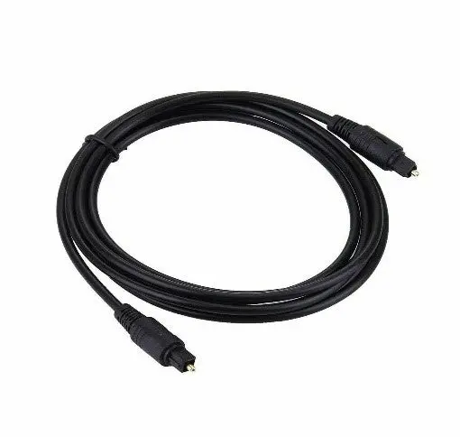 Premium Gold-Plated Digital Optical Audio Cable – 3-Meter Toslink Fiber Optic 1