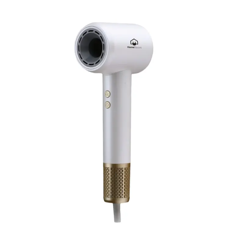 Premium Hair Dryer – 1600W Fast-Drying Power, Glossy White Housing 1