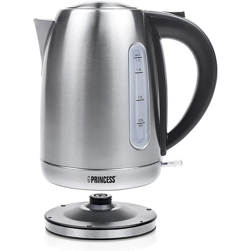 Premium Stainless Steel Electric Kettle – 2000W, Polished Silver 1