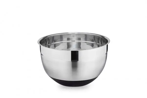 Premium Stainless Steel Mixing Bowl – 16Cm With Non-Slip Silicone Base 1