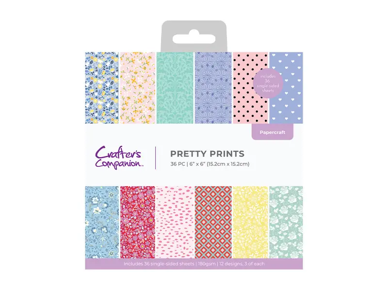 Pretty Prints 6X6 Inch Patterned Paper Pad 1