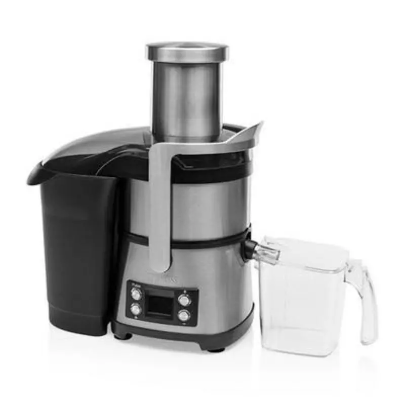 Princess 800W Juice Extractor With Wide 75 Mm Feed Chute & Dual-Speed Control, White 1