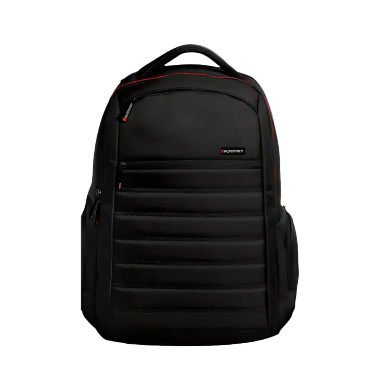 Promate Rebel-Bp Heavy-Duty Laptop Bag – Rugged 15.6" Protection, Tactical Black 1