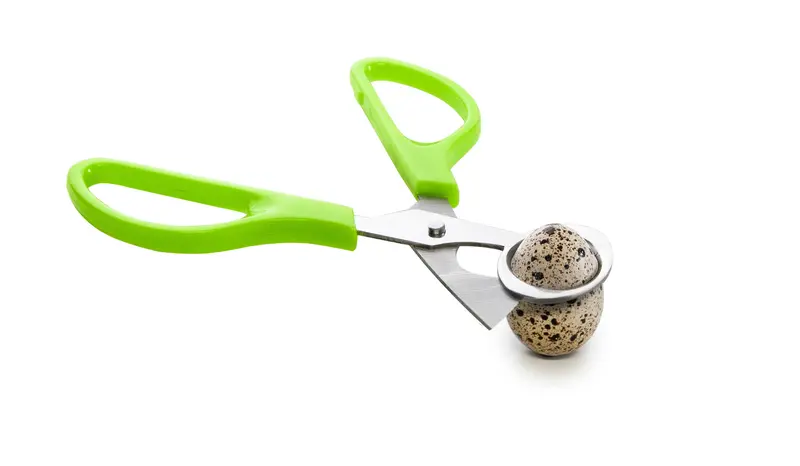 Quail Egg Cutter – Stainless Steel, 14 X 6 Cm 1