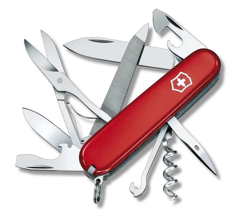 Red Mountaineer Officer'S Knife 1
