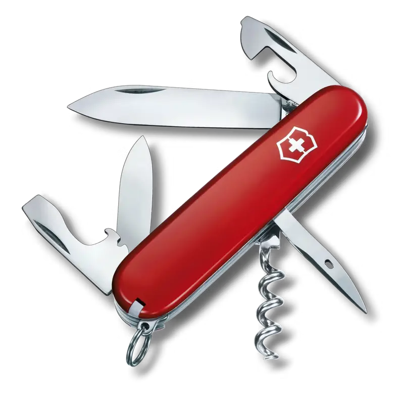 Red Spartan Officer'S Knife 1