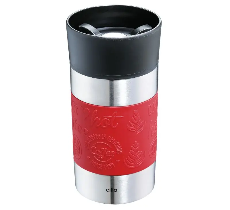 Red Viaggio Vacuum Insulated Travel Tumbler – 300 Ml 1