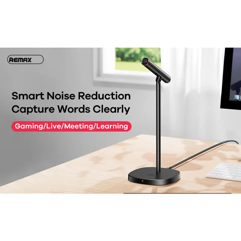 Remax Sienpin Desktop Usb Microphone – Type-C Compatible For Pc Use 1