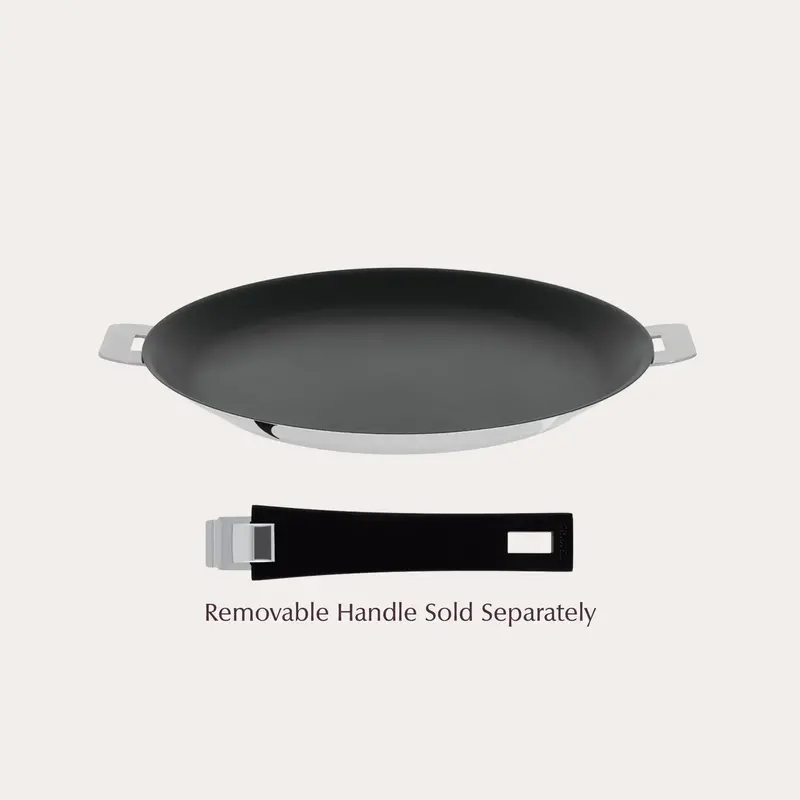 Removable-Handle Crepe Pan – Flexible For Stovetop Or Oven Use 1