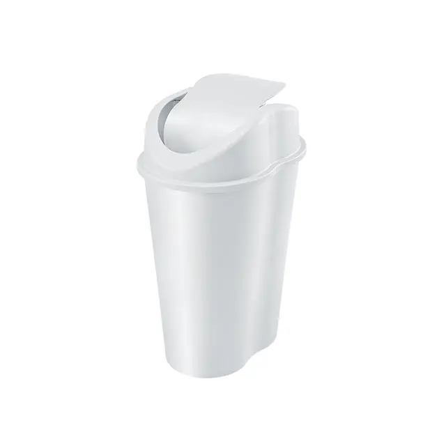 Rimax 13.2-Gallon Hands-Free Swing-Lid Waste Bin 1