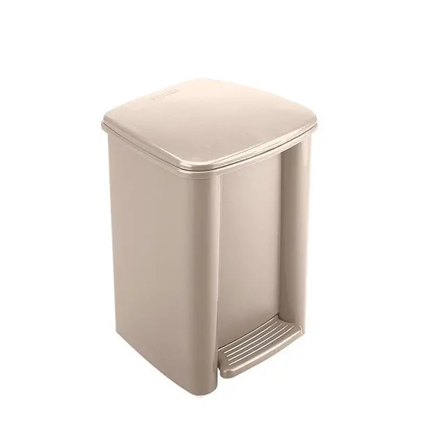 Rimax 8-Litre Hands-Free Step-On Waste Bin With Odor-Seal Lid 1