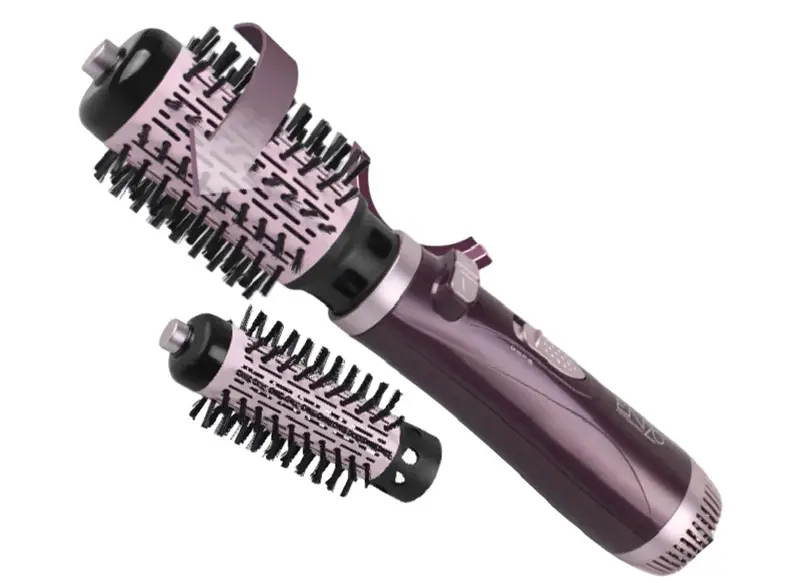 Rotating Hot Air Styler Brush With 1000W Power And Ceramic Ions – Pink 1