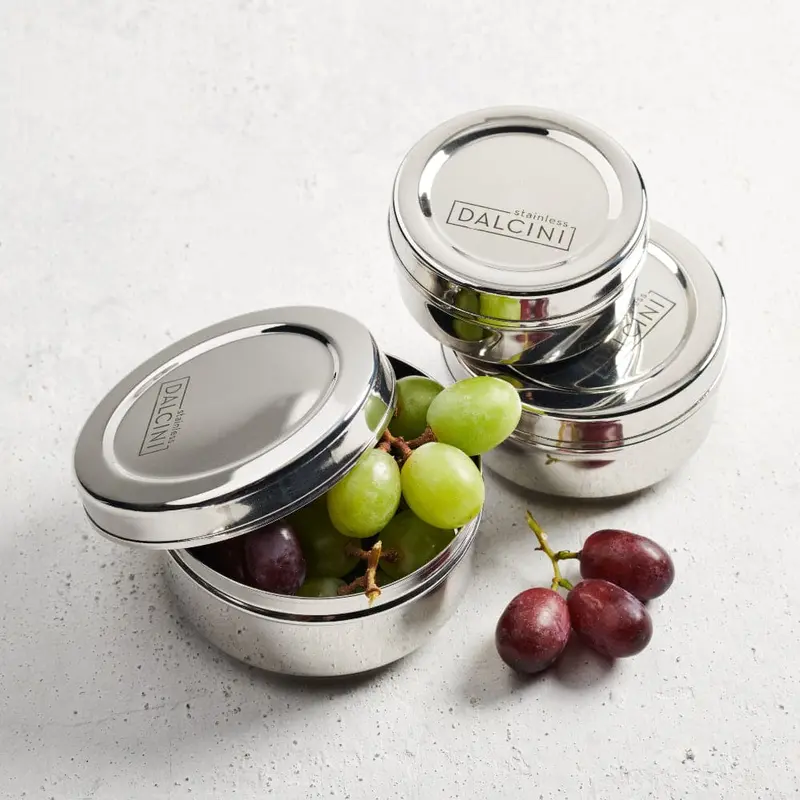 Round Snack Trio – Assorted 3-Size Container Set For Variety Packing 1