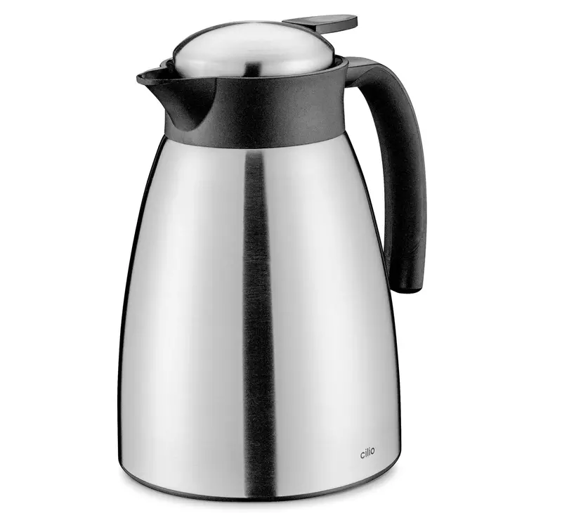 Savona 1-Liter Satin-Finish Stainless Steel Thermal Carafe 1