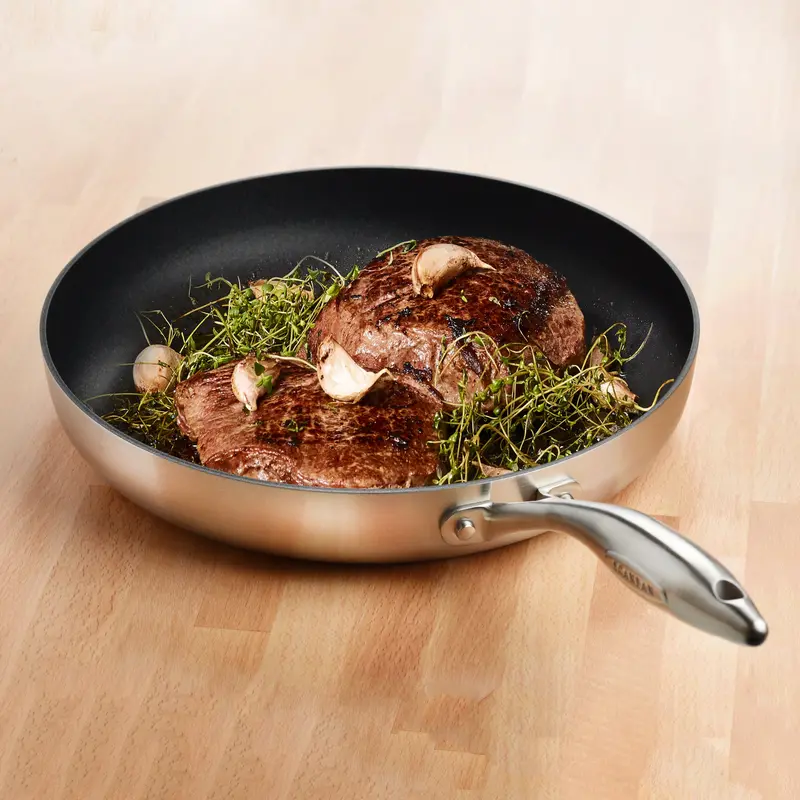 Scanpan Cx+ 12.5-Inch Stainless Steel Nonstick Fry Pan (No Lid) 1