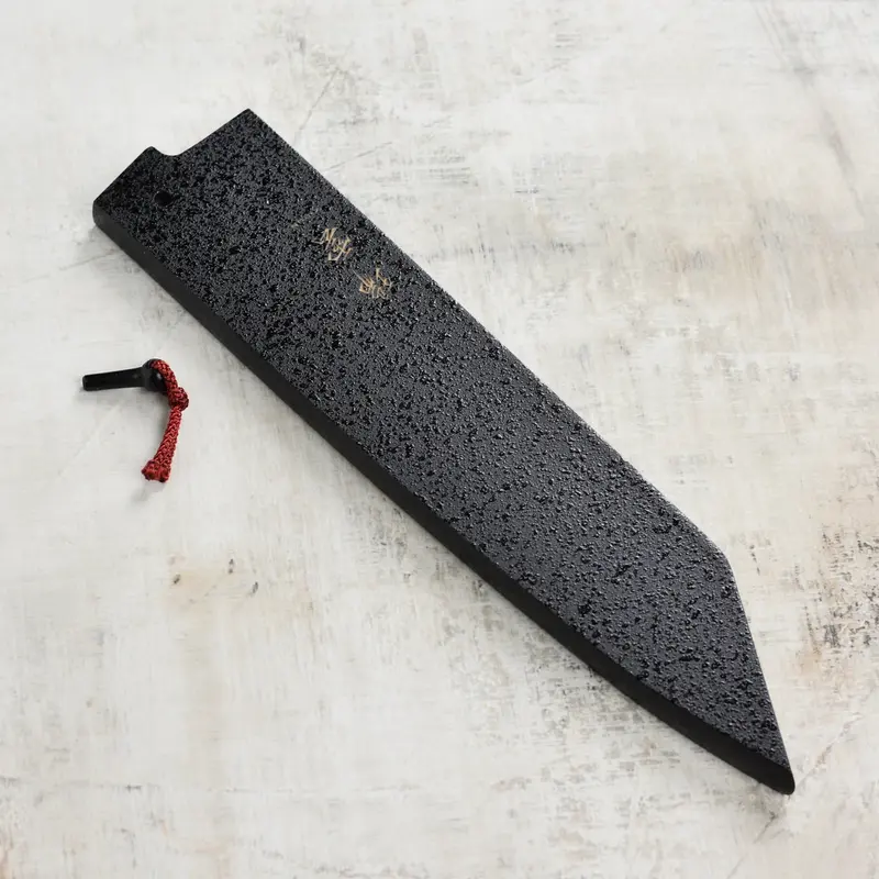 Seki Kanetsugu Custom Saya – Fitted Sheath For Zuiun 8.25-Inch Kiritsuke Gyuto 1