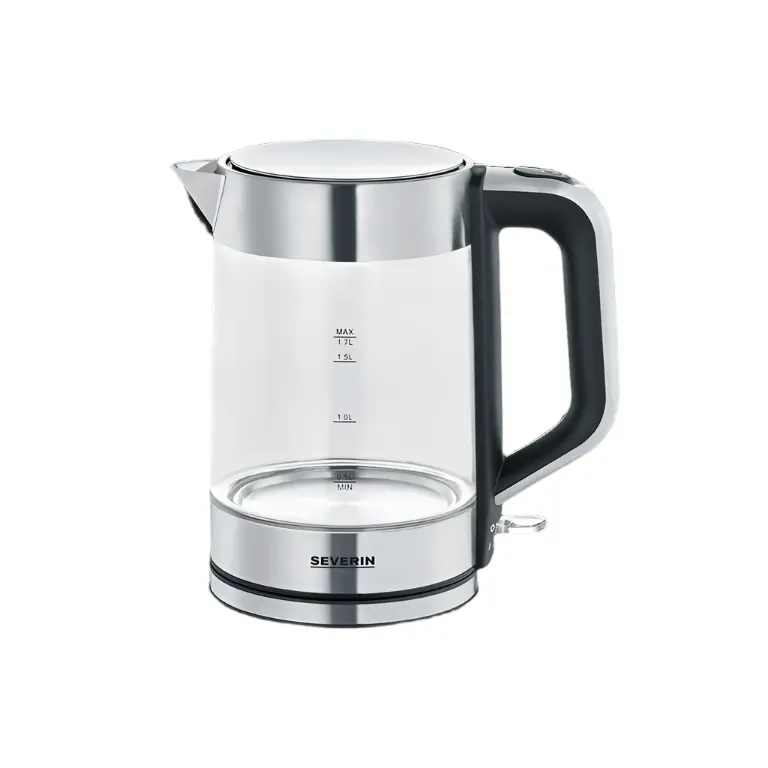 Severin Glass Jug Electric Kettle – 1.7L, 2200W Rapid Boil 1