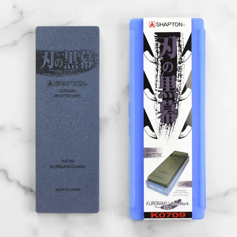 Shapton Pro Kuromaku 320 Grit Whetstone – Coarse Sharpening Stone 1