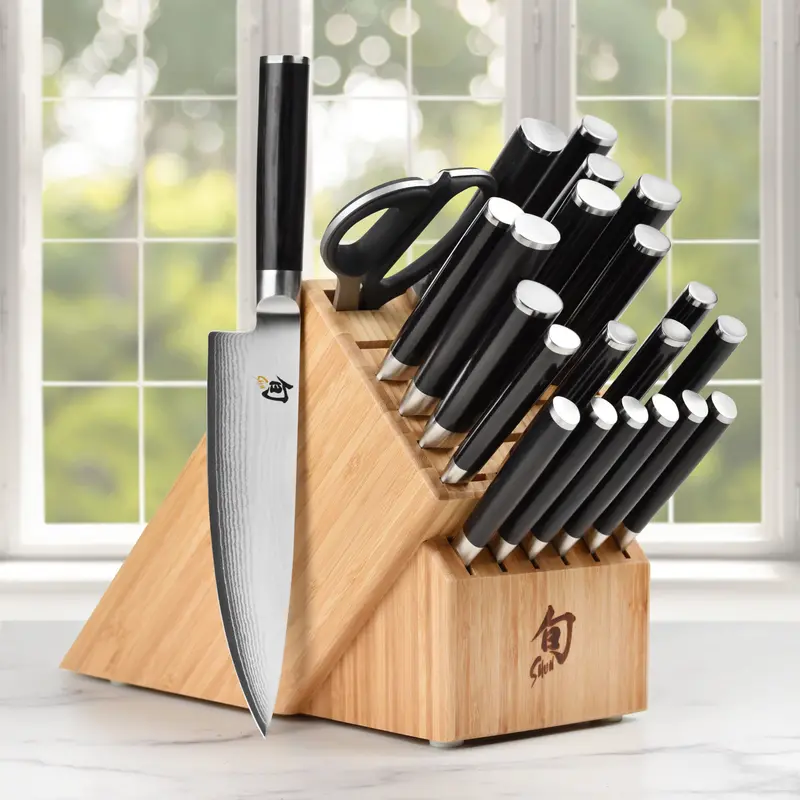 Shun Classic 23-Piece Knife Block Set 1