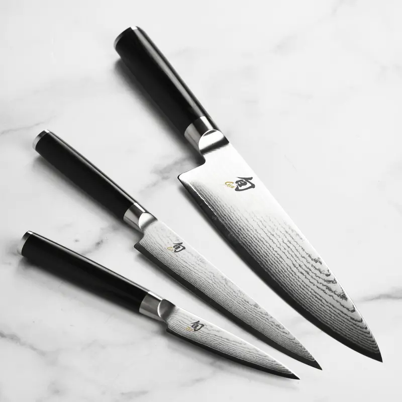 Shun Classic 3-Piece Essential Knife Set 1