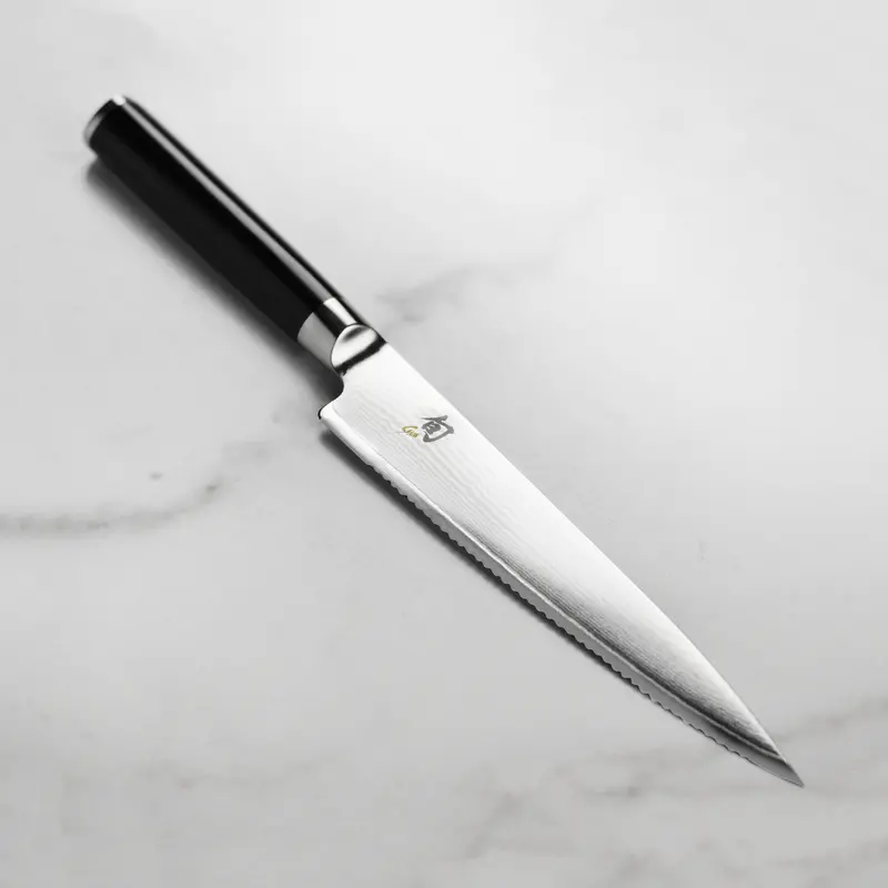 Shun Classic 6-Inch Serrated Tomato & Utility Knife 1