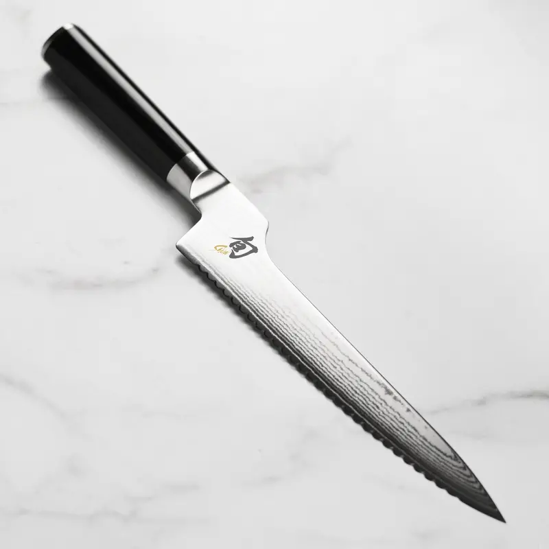 Shun Classic 8-Inch Offset Bread Knife – Ergonomic & Efficient 1