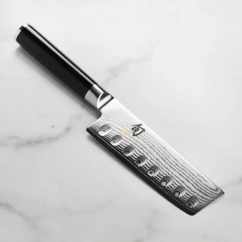 Shun Classic Hollow-Edge Nakiri Knife – 5 Inch 1