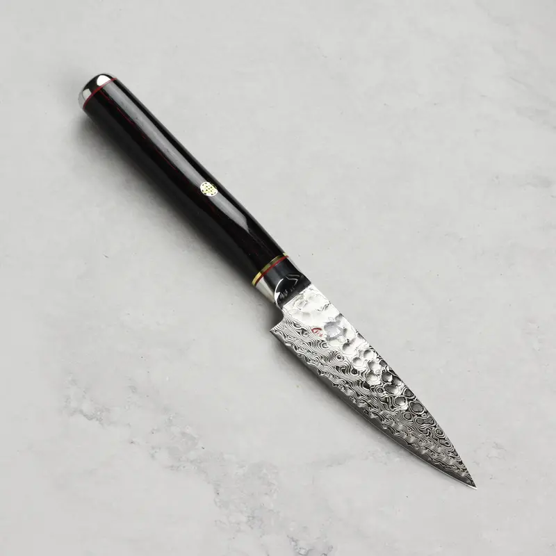 Shun Hiro 3.5" Paring Knife – Precision Tip, Vg-Max Steel, Pakkawood Handle 1