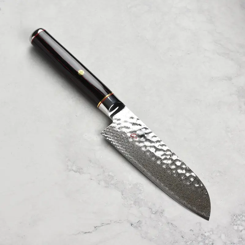 Shun Hiro 5.5" Santoku Knife – Compact Vg-Max Core, Ideal For Smaller Hands 1