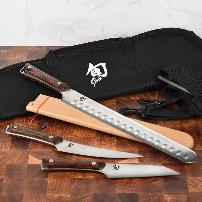 Shun Kanso 4-Piece Bbq Knife Set 1
