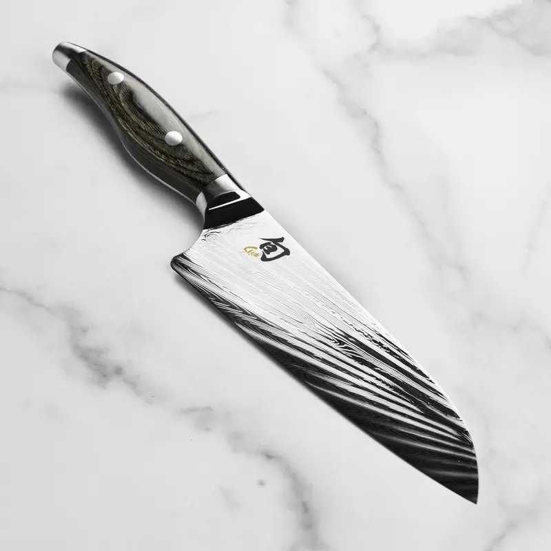 Shun Nagare 7-Inch Santoku Knife – Japanese-Inspired Blade 1