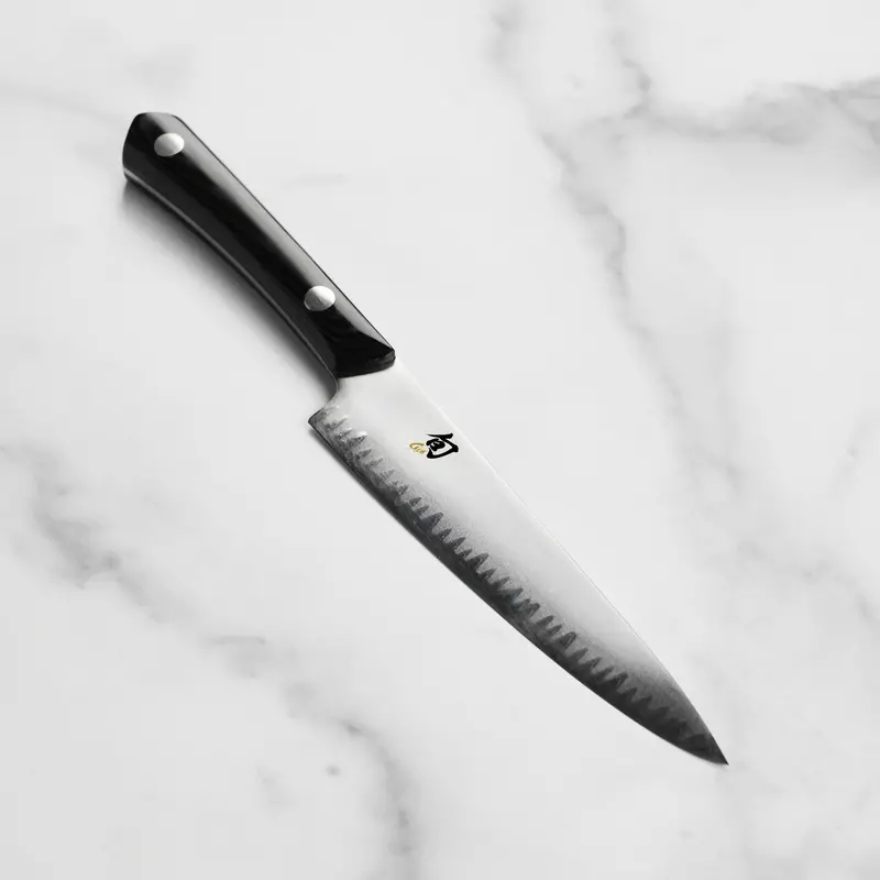 Shun Narukami Blue #2 Carbon Steel 6-Inch Utility Knife 1