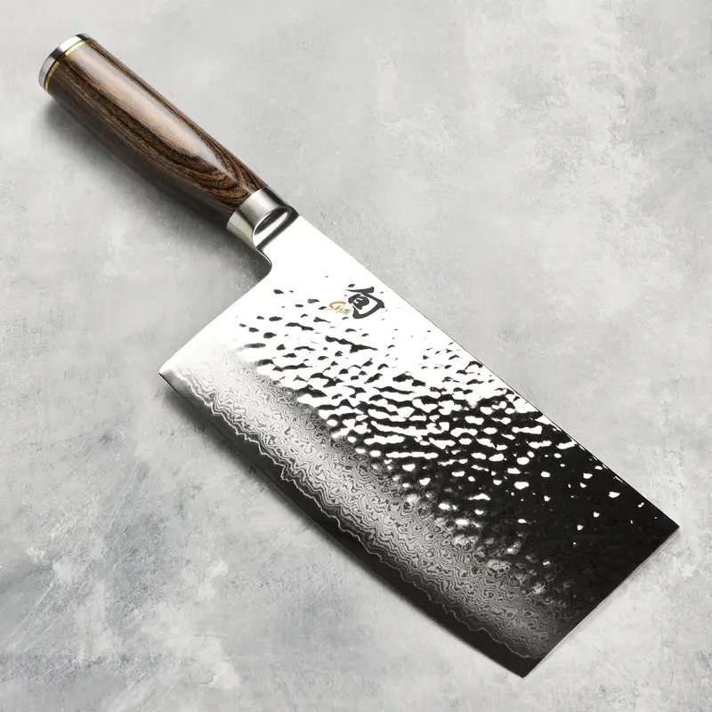 Shun Premier 7" Chinese Vegetable Cleaver 1