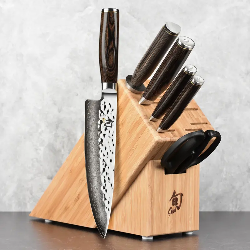 Shun Premier 7-Piece Knife Block Set 1