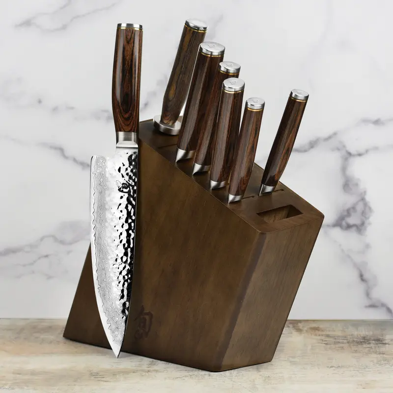 Shun Premier 8-Piece Knife Block Set 1