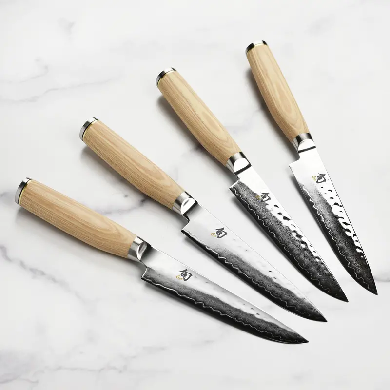 Shun Premier Blonde 4-Piece Steak Knife Set 1