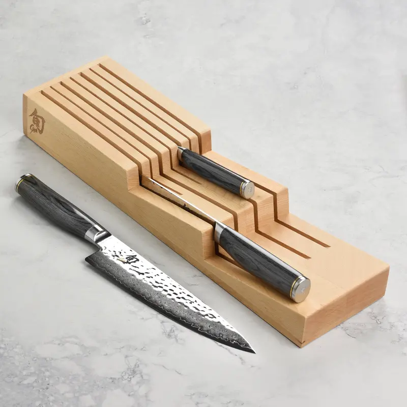 Shun Premier Grey 4-Piece In-Drawer Knife Set – Space-Saving Chef’S Essentials 1