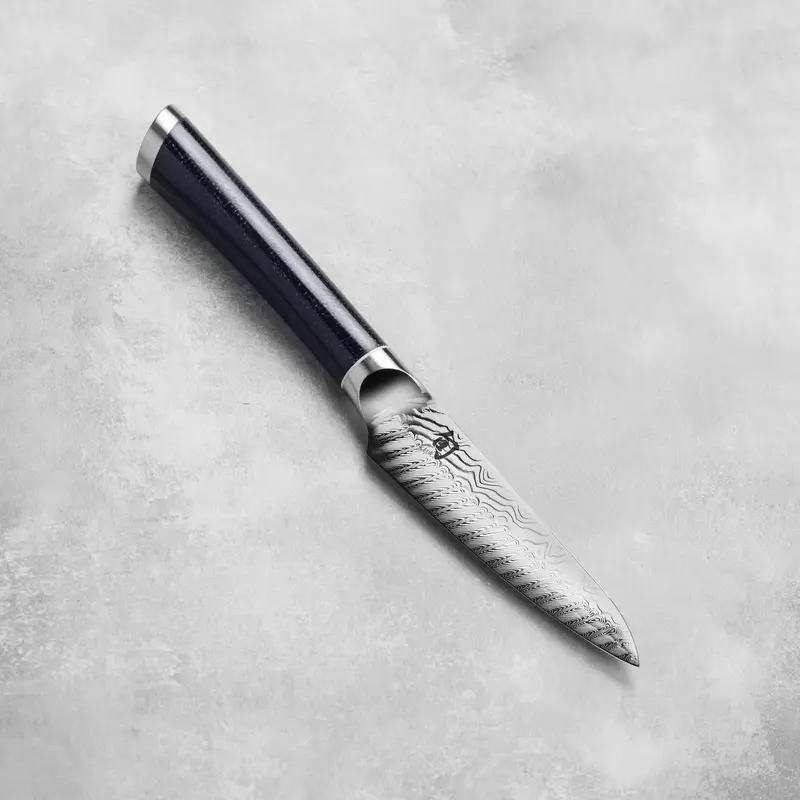 Shun Shiranami Paring Knife – 4 Inch Precision Peeling & Detailing Tool 1