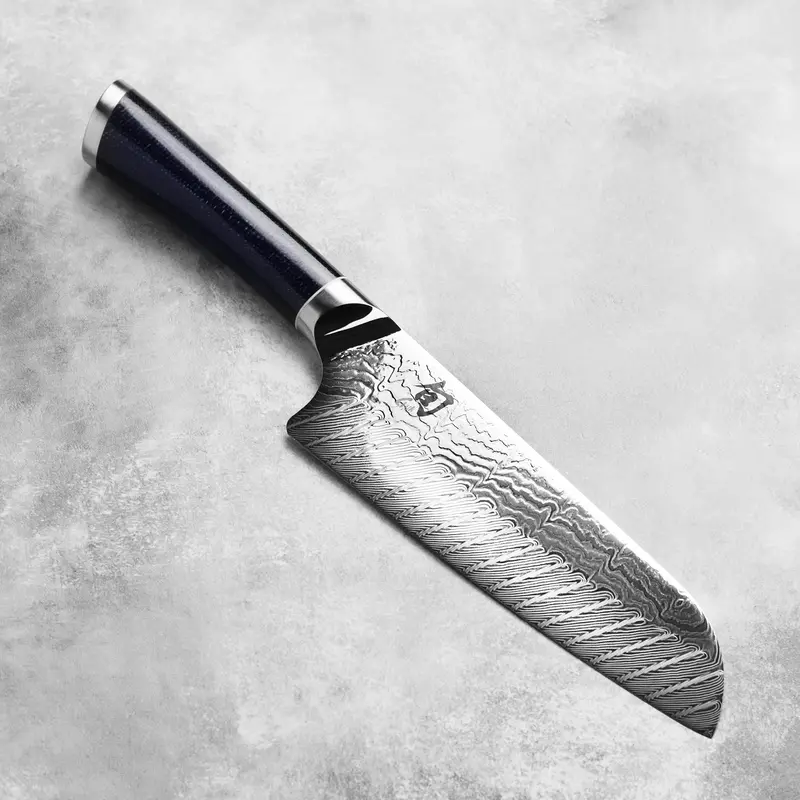 Shun Shiranami Santoku Knife – 7 Inch Premium Japanese Stainless Blade 1
