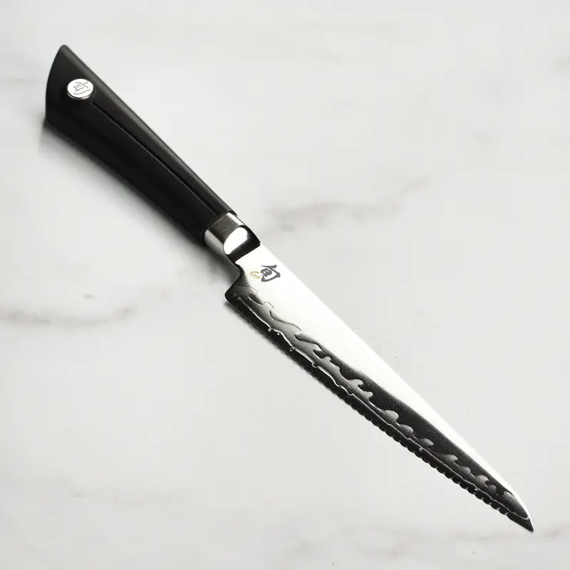 Shun Sora 5.5-Inch Serrated Utility Knife For Fine Slicing 1