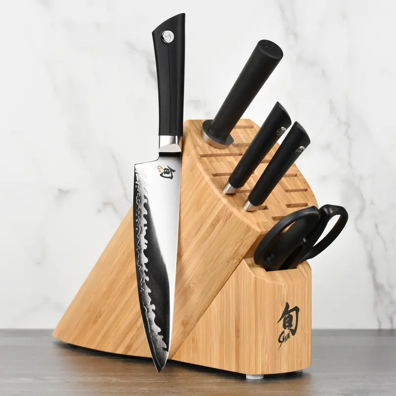 Shun Sora 6-Piece Knife Block Set With Essential Blades 1