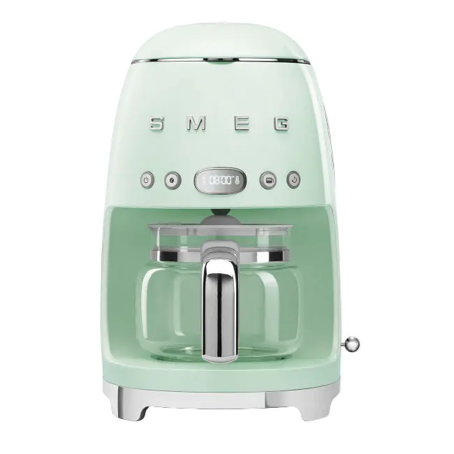 Smeg 10-Cup Filter Coffee Maker (1.4L) In Mint Green 1