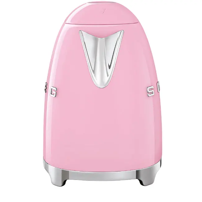 Smeg Rapid-Boil Electric Kettle With Limescale Filter – 1.7L, 3000W, Rosy Pink 1