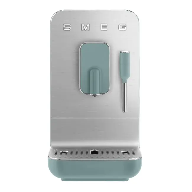 Smeg Semi-Automatic Espresso Machine – 1.4L Boiler, 19-Bar Pressure, Sage Green Finish 1