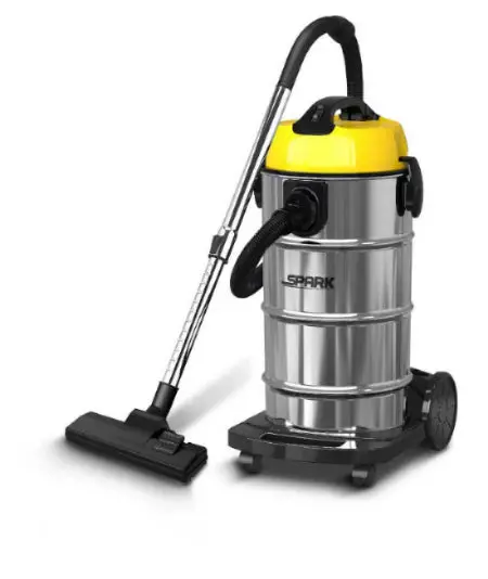 Spark 15L Wet & Dry Drum Vacuum – 2-In-1 Functionality, 1400W, Silver Finish 1
