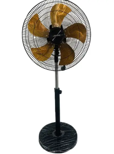 Spark 18-Inch 3-Speed Standing Fan – 70W, Sleek Black Design 1