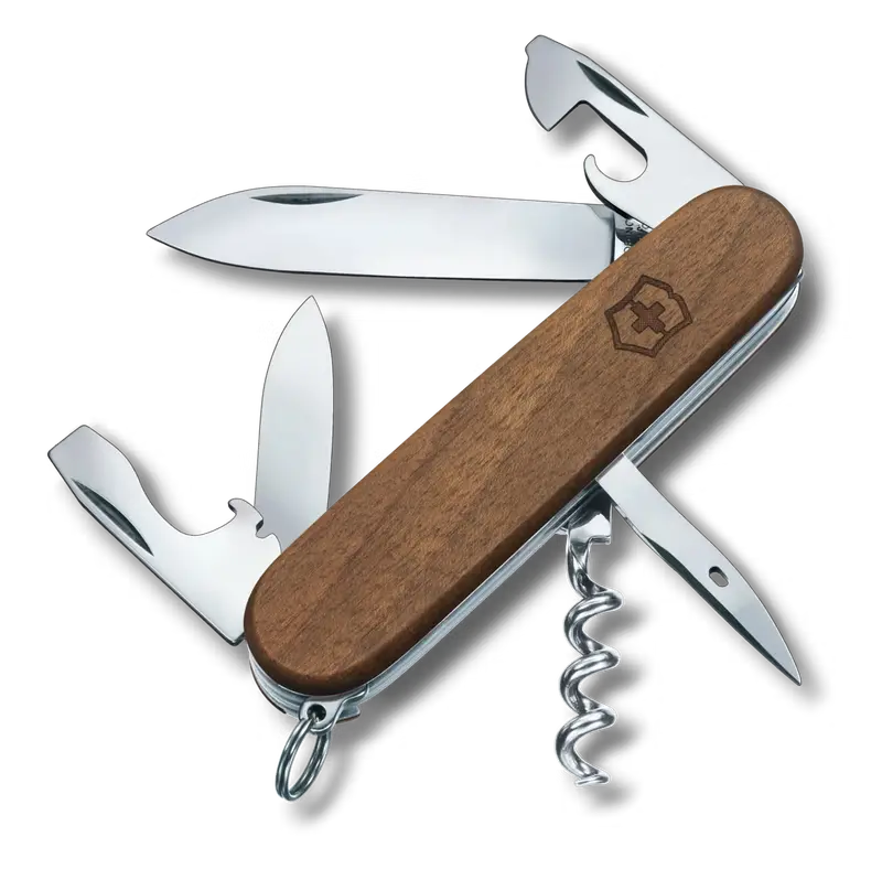 Spartan Walnut Pocket Knife – 9.1 Cm 1